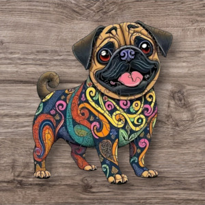 Dog Wooden Puzzle