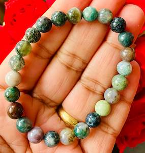 Natural Stones Bracelets: Indian Agate Bracelet