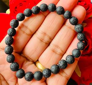 Natural Stones Bracelets: Lava Stone Bracelet