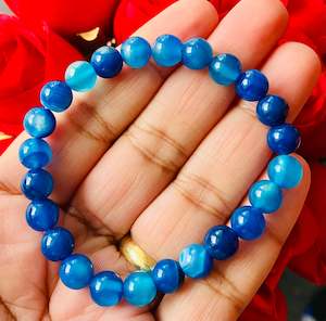 Blue Agate Bracelet