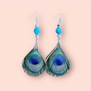 Earrings: Peacock Style Earrings