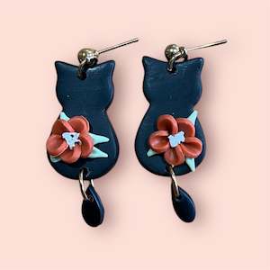 Earrings: Cat Earrings