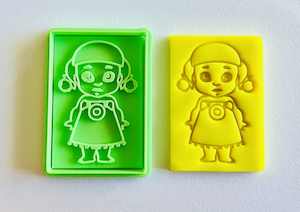 3D Printed Tākaro Tribe Doh/Clay Cutter and Stamp #51