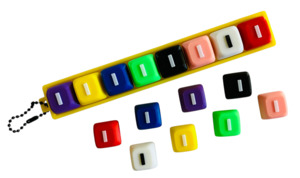 Customize Your Own Name Clicker Keychains: Letter "I" for Clicker Keychain