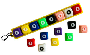 Customize Your Own Name Clicker Keychains: Letter "O" for Clicker Keychain