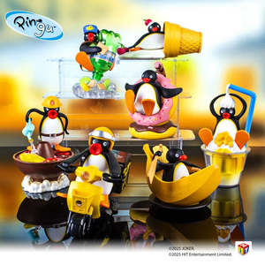 Pingu’s Snack Time – Blind Egg Penguin Figurines
