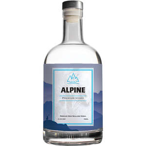Vodka: Alpine NZ Vodka 700ml