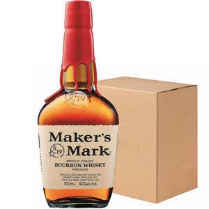 Bourbon: Maker's Mark Bourbon Case (6x700ml)