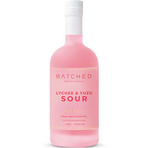 Other Spirits: Batched Lychee Yuzu Sour 725ml