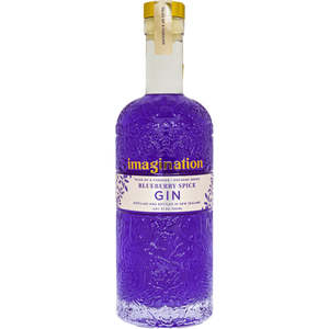 Nz Gins: Imagination Blueberry Spice Gin 700ml