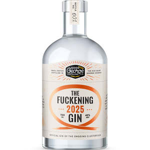Nz Gins: Good George The Fuckening 2025 Gin 700ml