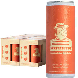 Full Range: Spritzzetto Italian Style Orange Spritz Slab 24x250ml