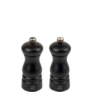 Peugeot Clermont Black Duo Giftboxed Mills 14cm 2pk