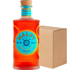 Malfy Gin Range: Malfy Con Arancia Blood Orange Gin Case (6x700ml)