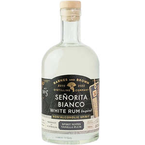 Barnes & Brown Senorita Bianca White Rum Inspired Non Alcoholic Spirit 700ml