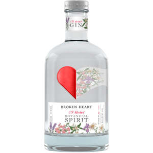 Non Alcoholic Spirits: Broken Heart 0% Non-Alcoholic Gin 500ml