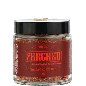 Parched Dehydrated Garnishes: Parched Rim Dust Smoked Chilli Salt 65g