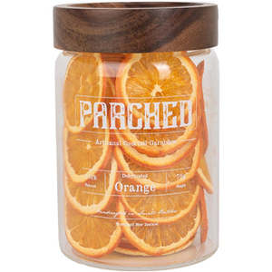 Parched Dehydrated Garnishes: Parched Dehydrated Orange Slices 70g + Glass Jar