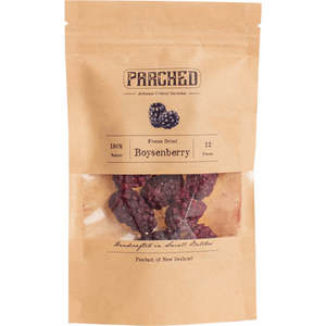 Parched Dehydrated Garnishes: Parched Dehydrated Boysenberries 12pieces