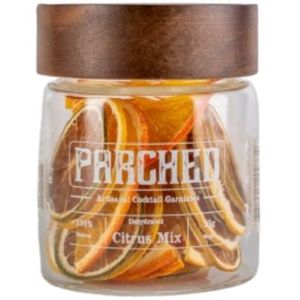 Parched Dehydrated Mixed Citrus Slices 25g + Glass Jar