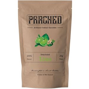 Parched Dehydrated Garnishes: Parched Dehydrated Lime Slices 30g Refill Pouch