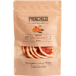 Parched Dehydrated Pink Grapefruit Slices 10g (~10slices)