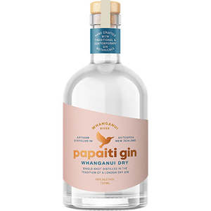Papaiti Gin: Papaiti Whanganui Dry Gin 700ml