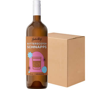 Saturdays Butterscotch Schnapps Case (6x750ml)