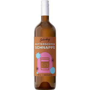 Saturdays Butterscotch Schnapps 750ml