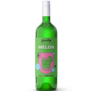 Flavoured Liqueur: Saturdays Melon Liqueur 750ml
