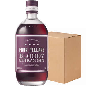 Four Pillars Gin: Four Pillars Bloody Shiraz Gin Case (6x700ml)