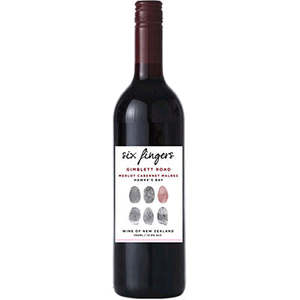 Six Fingers Gimblett Road Merlot Cabernet Malbec (12x750ml)