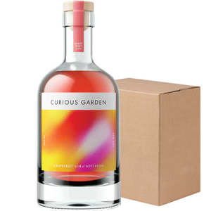 Curious Garden Gin: Curious Garden Grapefruit Gin Case (6x700ml)