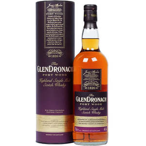 Glendronach Whisky: Glendronach Port Wood Finish Whisky 700ml