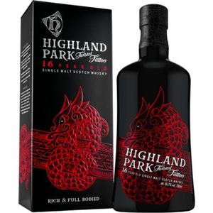 Highland Park Whisky: Highland Park Twisted Tattoo 16YO Whisky 700ml
