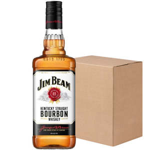 Jim Beam Bourbon 1L Case (6x1L)