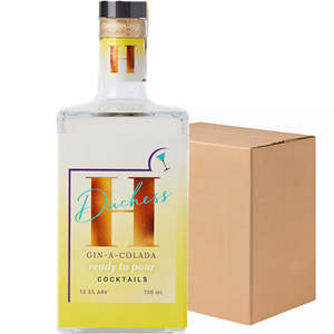 Lady H Gin: Lady H Duchess H Cocktail Gin a Colada Case (6x700ml)