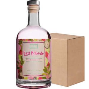 Last Minute Gin: Last Minute Pink Gin Case (6x700ml)
