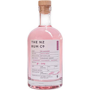 Nz Rum Co: NZ Rum Co. McJaggery Triple Berry Botanical Rum 700ml
