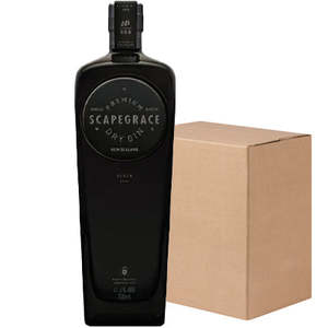 Scapegrace Distillery: Scapegrace Black Gin Case (6x700ml)