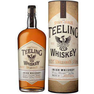 Teeling Whiskey: Teeling Single Grain Irish Whiskey Gift Tube 700ml