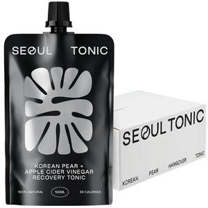 Seoul Tonic ACV + Korean Pear Recovery Tonic Case (48x100ml)