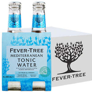 Full Range: Fever Tree Mediterranean Tonic Slab 24x200ml Bottles