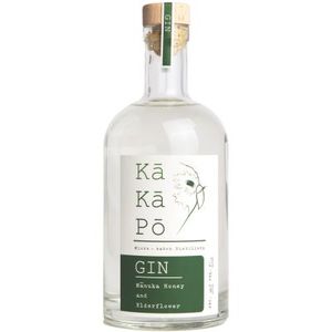 Kakapo Distillery: Kākāpō Distillery Mānuka Honey and Elderflower Gin 700ml ORIGINAL LABEL