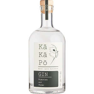 Kākāpō Distillery Rimurimu & Thyme Gin 700ml ORIGINAL LABEL