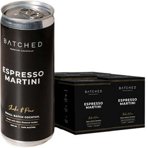 Full Range: Batched Espresso Martini Slab 24x240ml Cans