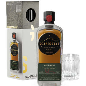 Scapegrace Anthem Single Malt 700ml Giftpack