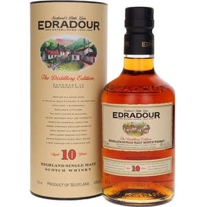 Edradour 10YO 43% Single Malt Whisky 700ml