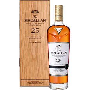 Whisky: The Macallan Whisky Sherry Cask 25YO Single Malt Whisky 700ml