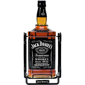 Whisky: Jack Daniels Tennessee Whiskey 3L with Cradle